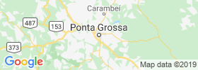 Ponta Grossa map